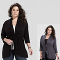 Kiyonna Women's Plus Size 'Saturday' Front-tie Bellini Top