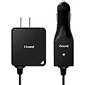 i.Sound 2 in 1 AC Adapter & Car Charger with Apple Pin