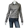 Yag Couture Junior's Crinkled Embellished Faux Leather Jacket