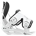 Flow Flite 1 Men's Medium 2009 White Snowboard Bindings