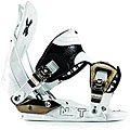 Flow NXT AT Men's Medium 2009 White Snowboard Bindings