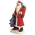 Large Santa Tree and Basket Candles (Set of 2)