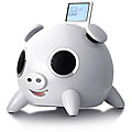 Speakal White iPig Docking Station for iPod