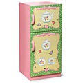 Badger Basket Co. Tea Party Motif Painted Play Refrigerator