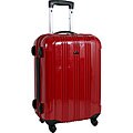 J World Red Hardside 25-inch Upright Suitcase