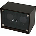Walnut Color Glass Door Watch Winder