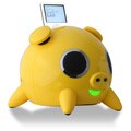 Speakal Yellow iPig Docking Station for iPod