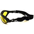 Mountain Shades Unibug Black Frame and Yellow Lens Sunglasses