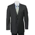 Nautica Men's 2-button Charcoal Wool Suit