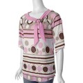 Crystal Springs Women's Plus Size Split Sleeve Top