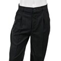 Oleg Cassini Men's Navy Gabardine Dress Pants