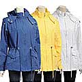 Larry Levine Women's Classic Anorak Jacket