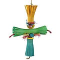 Large Mardi Gras Planet Pleasures Bird Toy