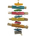 Planet Pleasures Large Vege-Leather Cigar Bird Toy