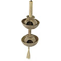 Planet Pleasures Bird Toys 2-tier Coco Feeder