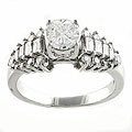 14k White Gold 1 1/3ct TDW Diamond Engagement Ring (H-I, SI2-I1)