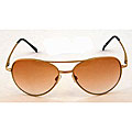 Mountain Shades 'Rollem' Men's Gold Sunglasses