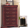 Louis Philippe Tall Chest of Six Drawers