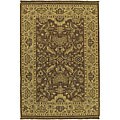 Hand-knotted Sangli New Zealand Wool Rug (6' x 9')