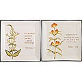 Devine Felicity Plates (Set of 2)