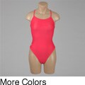 Speedo Women's Matte Shine Thin Strap Swim Suit