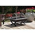 Stainless Steel Contemporary Fire Pit