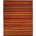 Hand-knotted Sable Wool Accent Rug (2' x 3')