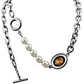 Dolce & Gabbana Silvertone Swap Faux Pearl Necklace