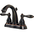 Price Pfister 2 Handle Tuscan Bronze Centerset Lavatory Faucet with Pop-Up