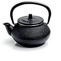 Rosseto Cast Iron 10-ounce Black Teapots (Pack of 6)