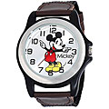 Men's Black Case Disney's Mickey Mouse Watch