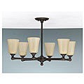 Hugeunot Lake Collection 6-light Chandelier 