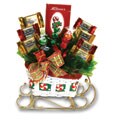 Santa's Sweet Ride Gourmet Gift Basket