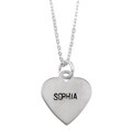 Elsa M Sterling Silver 'Sophia' Name Necklace