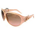 Roberto Cavalli 'RC 396/S' Women's Pink/ Beige Designer Sunglasses