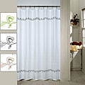 Westone 'Springfield' Embroidered Shower Curtain