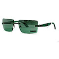 Dolce & Gabbana '2067/S' Women's Green Designer Sunglasses