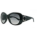 Emporio Armani 'EA 9424/S' Women's Shiny Black Designer Sunglasses