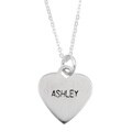 Elsa M Sterling Silver 'Ashley' Name Necklace
