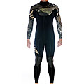 Quiksilver Men's Cell CL:3 GBS 3/2mm Black/ Camo Full Wetsuit