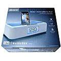 Memorex MI4004-BLU Blue Clock Radio with iPod Dock (Refurbished)
