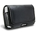 Eforcity Leather Case w/ Magnetic Flap for Motorola Blackberry Curve
