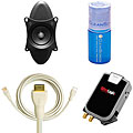 Wire Logic TV Mounting Bracket/ HDMI cable/ CleanScreen and Power Surge Protector Kit35 B