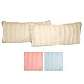 'Alice' Matte Sculpted Solid Faux Fur Throw Pillows (Set of 2)
