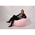 Mia Jumbo Bean Bag Lounge Chair Pink