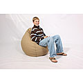 Mia Super Bean Bag Lounge Chair Tan