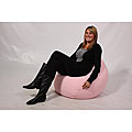 Mia Super Bean Bag Lounge Chair Pink