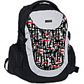 J World Bio-Health Red Touches Laptop Backpack