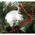 Annual Sleigh Bell Silver Ornaments (Pack of 6)