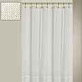Westone Herringbone Off-white Shower Curtain